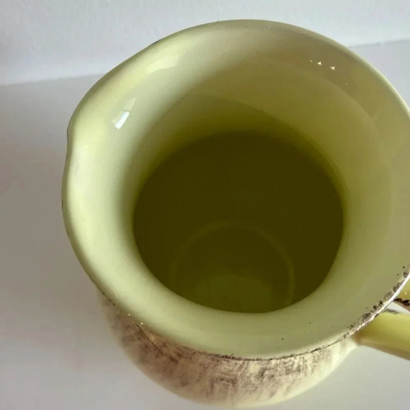 Vintage Colletion Ceramic Elegant Pitcher Green Size 7" x 4.5" - Picture 7 of 8